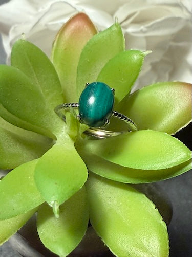 Bague malachite