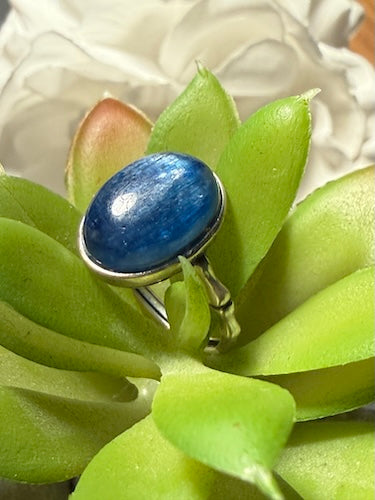 Bague cyanite